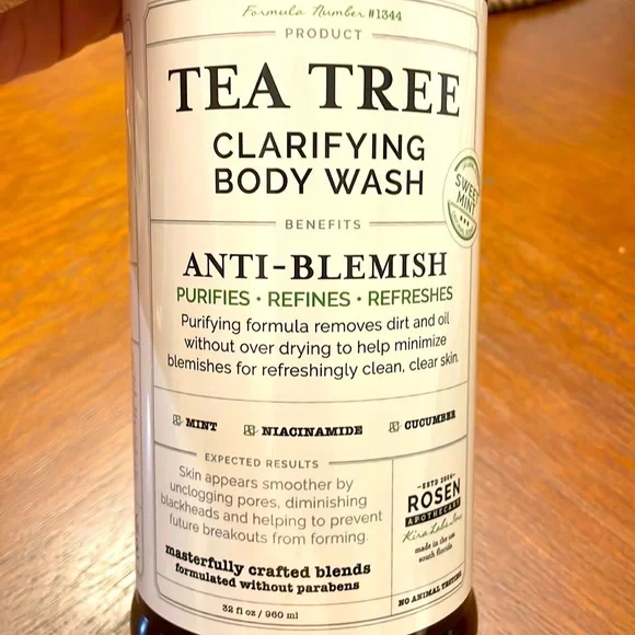 New Rosen Tea Tree Body Wash - Picture 2 of 9